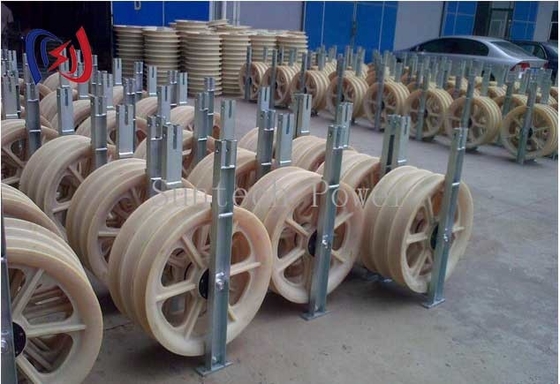 30 - 150KG 660 Series Stringing Block Rubber Lined Aluminum Sheave