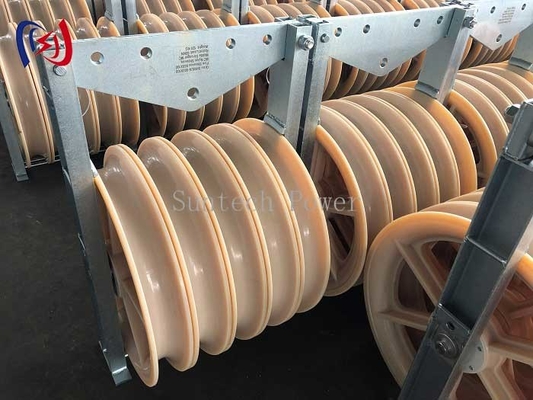 30 - 150KG 660 Series Stringing Block Rubber Lined Aluminum Sheave