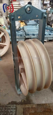 30 - 150KG 660 Series Stringing Block Rubber Lined Aluminum Sheave