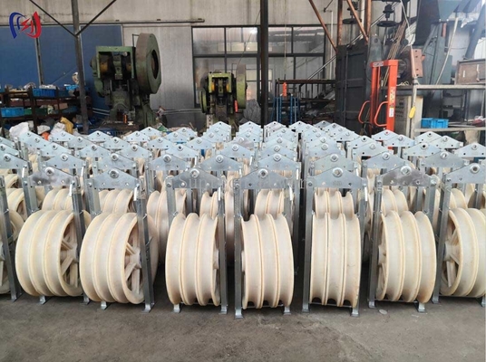30 - 150KG 660 Series Stringing Block Rubber Lined Aluminum Sheave