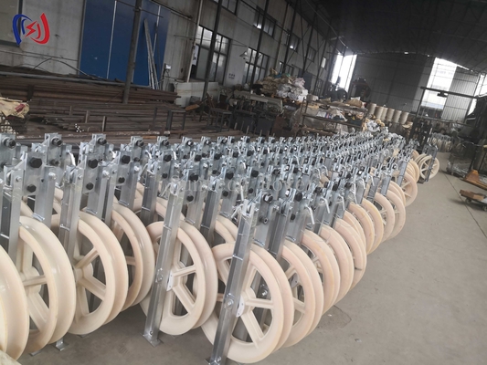 Cable Pulling Winch Large Diameter Rope Pulley For Anti Twisting Wire Steel Rope And Construction Tools