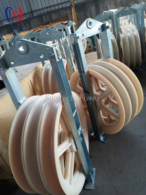 Cable Pulling Winch Large Diameter Rope Pulley For Anti Twisting Wire Steel Rope And Construction Tools