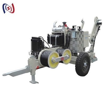 Hydraulic Traction Overhead Line Stringing Equipment Hydraulic Tensioner For Construction