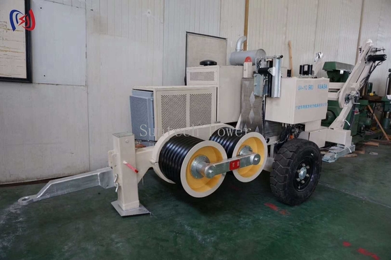 Hydraulic Traction Overhead Line Stringing Equipment Hydraulic Tensioner For Construction