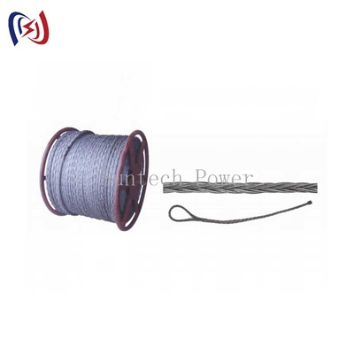 Transimission Line Pilot Steel Wire Rope Galvanized Anti Twisting Braided Steel Cable