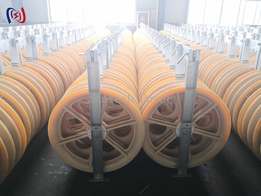 916 Series Wire Rope Sheave Stringing Block Conductor ACSR720