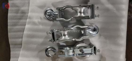 Transmission Line Stringing Tools Trustworthy Stringing Blocks Conductor Grippers Inspection Trolleys