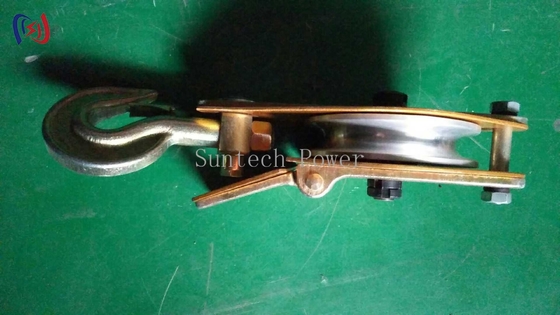 1.8KG - 13.2KG Aluminum Hoist Sheave Hoist Operation Small Block And Tackle Hoist