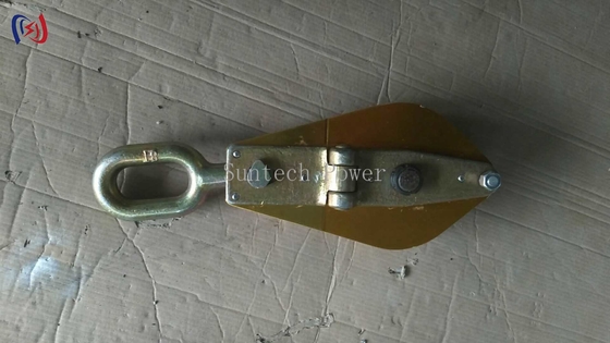 1.8KG - 13.2KG Aluminum Hoist Sheave Hoist Operation Small Block And Tackle Hoist