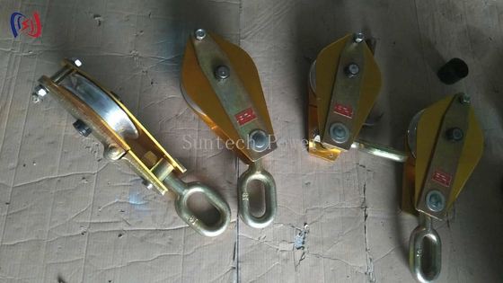 1.8KG - 13.2KG Aluminum Hoist Sheave Hoist Operation Small Block And Tackle Hoist