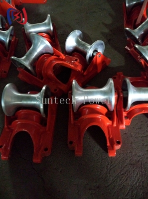 Underground 5KN Casting Aluminum Carrier Underground Cable Installation Equipment