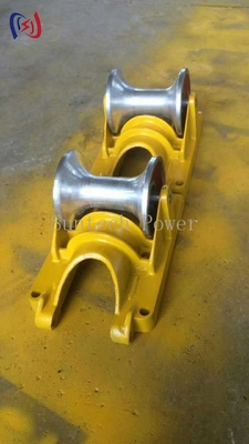 Underground 5KN Casting Aluminum Carrier Underground Cable Installation Equipment