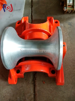 Underground 5KN Casting Aluminum Carrier Underground Cable Installation Equipment