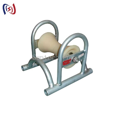 5KN 8.5KG Cable Ground Roller Steel Pipe Carrier Underground Cable Installation Equipment