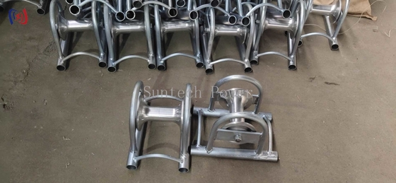 Improve Cable Laying Efficiency Underground Cable Installation Equipment Tools Cable Rollers For Protection