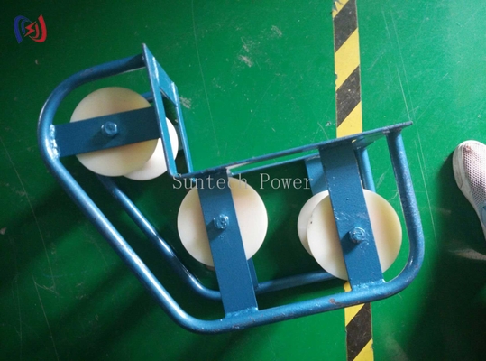 20KN SHJ Cable Roller Pulley Telecom Overhead Line Stringing Tools