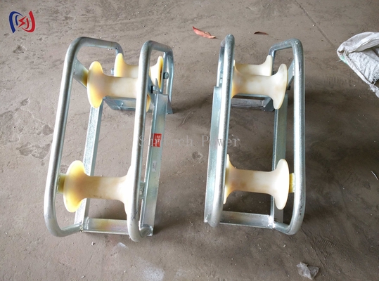 Multi-Roller Pithead Cable Pulling Rollers SHL700J3 With Rated Load 10-20KN