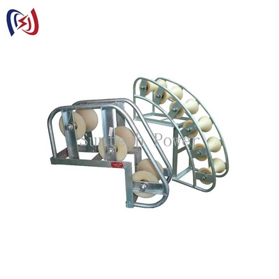 20KN SHJ Cable Roller Pulley Telecom Overhead Line Stringing Tools