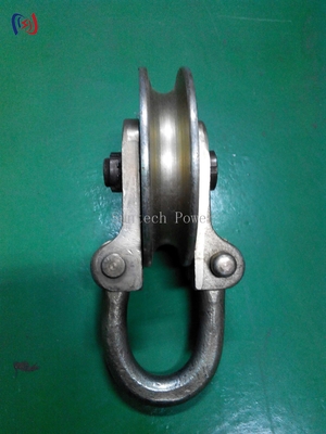 Round Cable Chain Hoisting Hooks Lifting Point Balance Block And Tackle Rope Hoist
