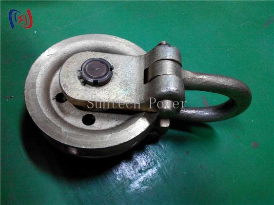 Round Cable Chain Hoisting Hooks Lifting Point Balance Block And Tackle Rope Hoist