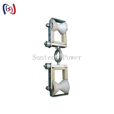2KN Double Sheaves OPGW Stringing Tools Cable Stringing Fiber Optic Block