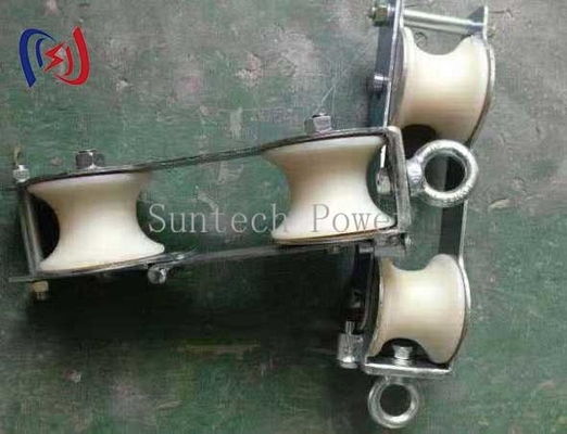 2KN Double Sheaves OPGW Stringing Tools Cable Stringing Fiber Optic Block