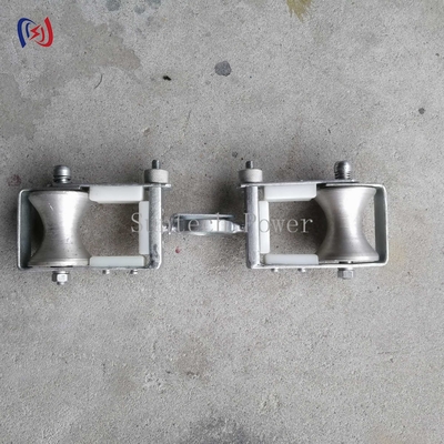 2KN Double Sheaves OPGW Stringing Tools Cable Stringing Fiber Optic Block