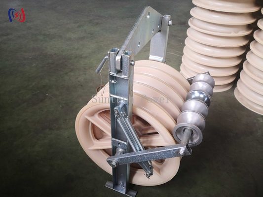 Grounding Roller Stringing Block 3 Sheaves 5 Sheaves Conductor Stringing Blocks