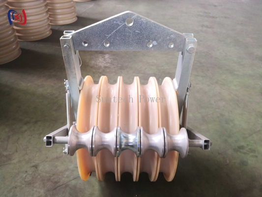 Grounding Roller Stringing Block 3 Sheaves 5 Sheaves Conductor Stringing Blocks