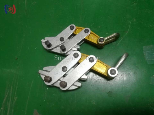 200KN Anti Twist Steel Rope Come Along ClampConductor Gripper Cable Pulling Clamp