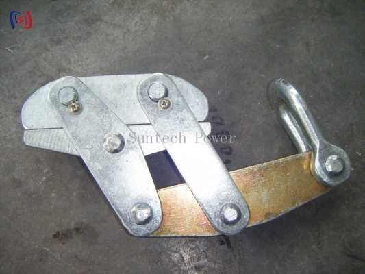 200KN Anti Twist Steel Rope Come Along ClampConductor Gripper Cable Pulling Clamp