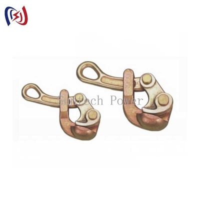 Single Cam Wire Cable Clamp Earth come along clamps wire grips For Steel Strand