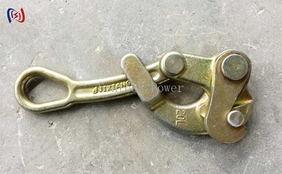 Single Cam Wire Cable Clamp Earth come along clamps wire grips For Steel Strand