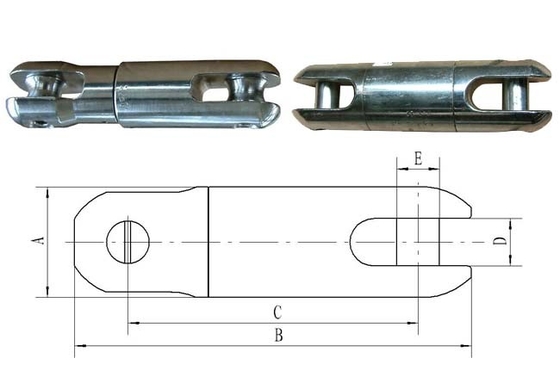 5KN - 250KN Swivel Joint Pilot Wire Conductor Stringing Tools Transmission Line