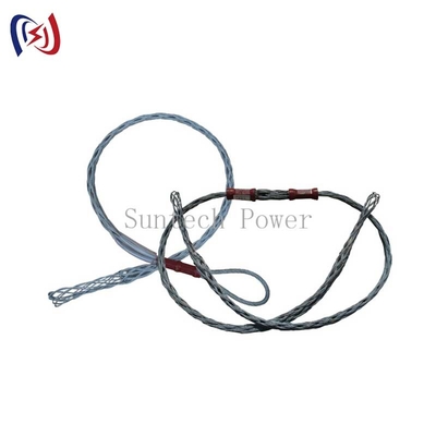 15 - 120KN Conductor Mesh Sock Joints Connecting Grip Wire Pulling Sock