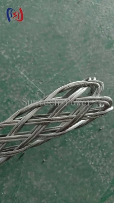 12 - 150mm Pilot Wire Cable Mesh Sock Joints Overhead Transmission Line Tools