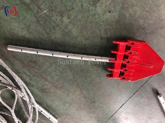 Balance Four Bundle Conductors Running Boards Transmission Line Stringing Tools (Balance empat bundel konduktor berjalan papan)