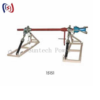 1250 - 2240mm Hydraulic Conductor Drum Stand For Construction Safety