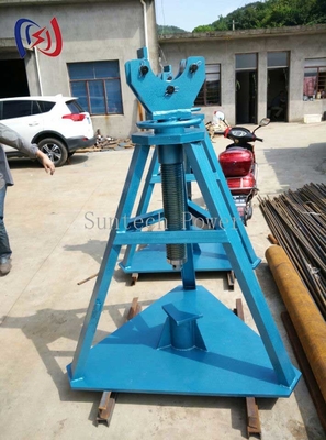Hydraulic Column Type Cable Reel Stand Jack Rope Reel Stand Heavy Load
