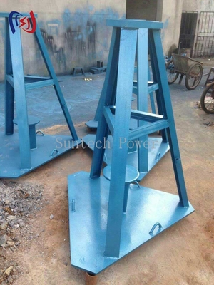 Hydraulic Column Type Cable Reel Stand Jack Rope Reel Stand Heavy Load