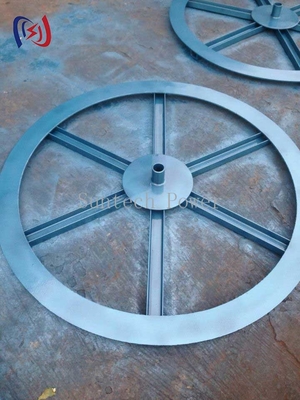 Vertical Type Cable Reel Stand Turntable Device Cable Laying Bracket Stand
