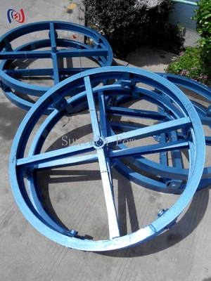 Vertical Type Cable Reel Stand Turntable Device Cable Laying Bracket Stand