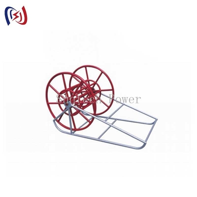 Overhead Line Rope Reel And Stand Tensioner Electrical Cable Reel Stands