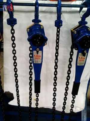 Chain Type Handle Hoist Chain Pulley Block Transmission Line Stringing Tools 90KN