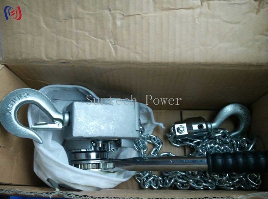 Aluminium Alloy Electric Chain Hoist Chain Type Handle Lifting Transmission Line Stringing Tools