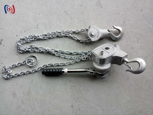 Aluminium Alloy Electric Chain Hoist Chain Type Handle Lifting Transmission Line Stringing Tools