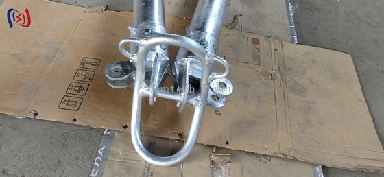 A Shape Tubular Gin Pole Stringing Tools In Tower Erection Tools