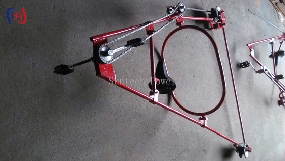 Inspection Trolleys and Overhead Lines Bicycles for SIngle Conductor