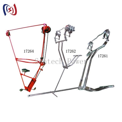 Inspection Trolleys and Overhead Lines Bicycles for SIngle Conductor