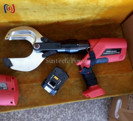 Battery Powered 18V 4Ah Hydraulic Cable Cutter Hydraulic Crimping Tool